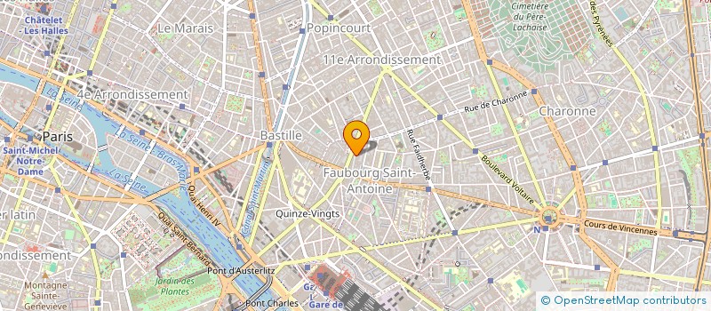 localisation de l'entreprise CALYSTA  PARIS