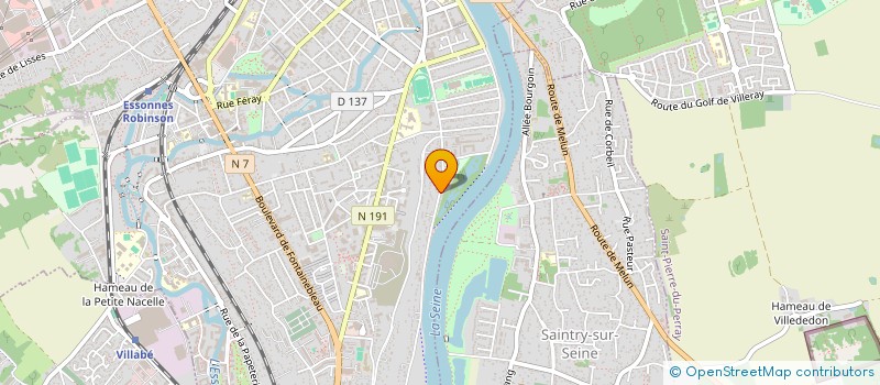 localisation de l'entreprise CALYX à CORBEIL-ESSONNES