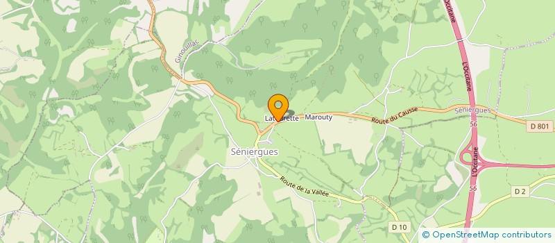 localisation de l'entreprise CALYXEN  PAYRAC