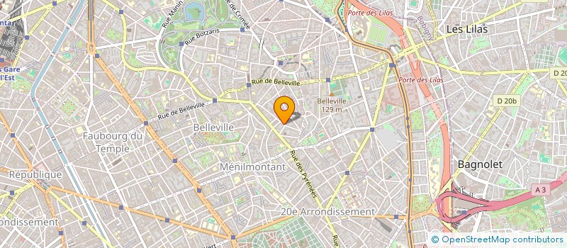 localisation de l'entreprise CALZA SHOES à PARIS