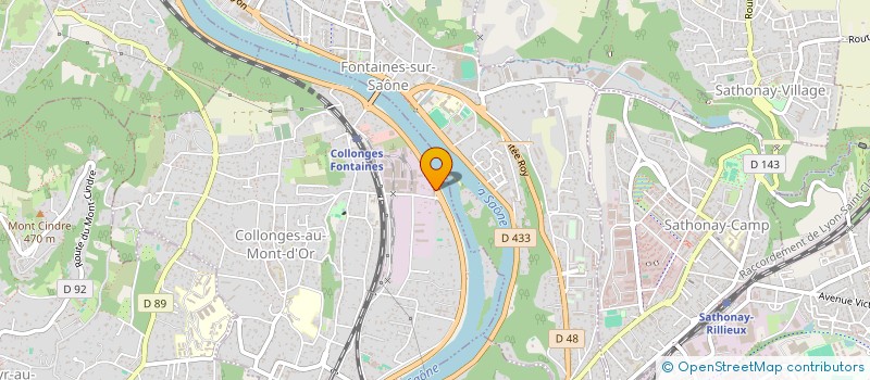 localisation de l'entreprise CALZATI DEVELOPPEMENT HOLDING  COLLONGES-AU-MONT- D OR