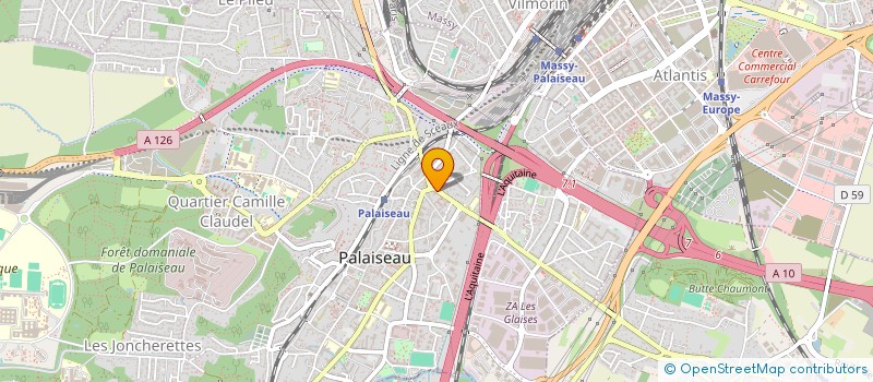 localisation de l'entreprise CALZONE à PALAISEAU