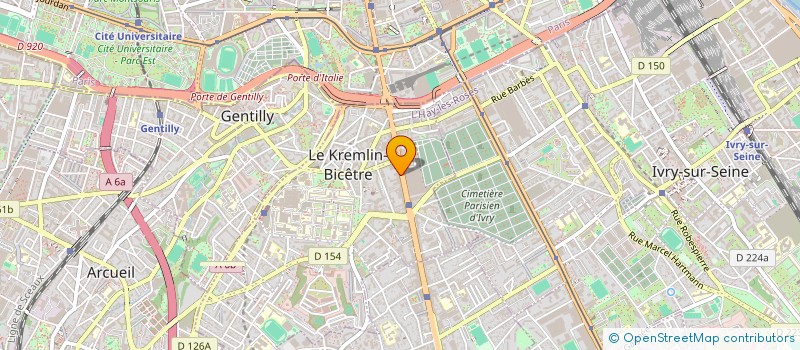 localisation de l'entreprise CAM  LE KREMLIN-BICETRE