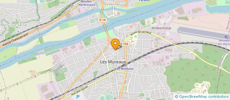 localisation de l'entreprise CAM à LES MUREAUX