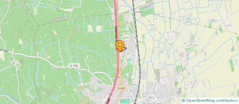 localisation de l'entreprise CAM  BEDARRIDES