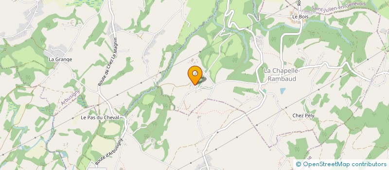localisation de l'entreprise CAM  LA CHAPELLE-RAMBAUD