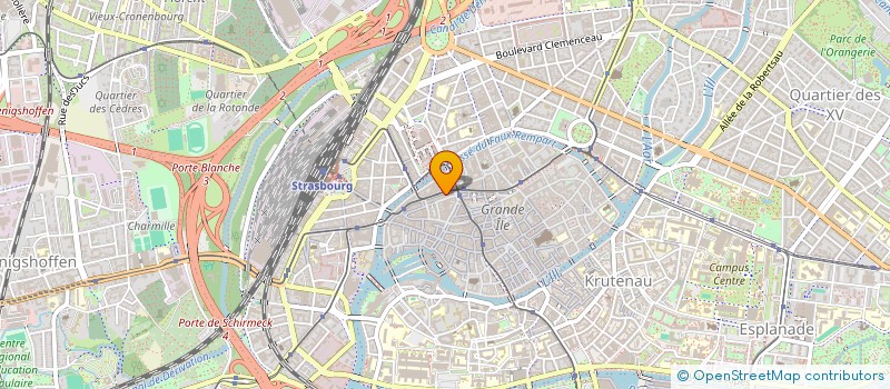 localisation de l'entreprise CAM CAM & LEON à STRASBOURG