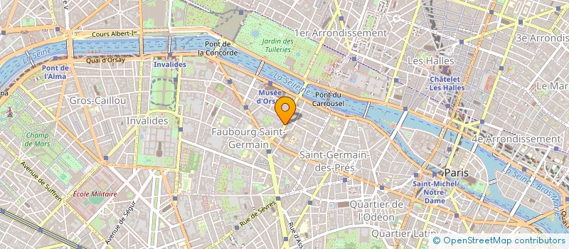 localisation de l'entreprise CAM-CLEM  PARIS