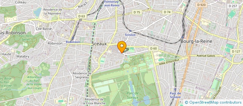 localisation de l'entreprise CAM ET LEON à SCEAUX