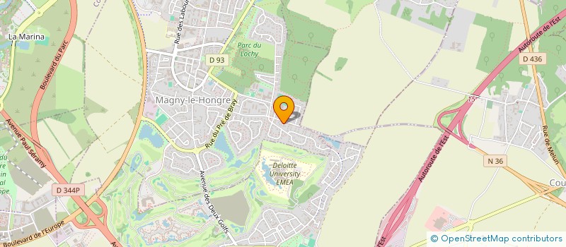 localisation de l'entreprise CAM'HIS IMMO  MAGNY-LE-HONGRE