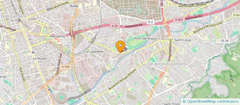 localisation de l'entreprise CAM HOLDING  MARSEILLE