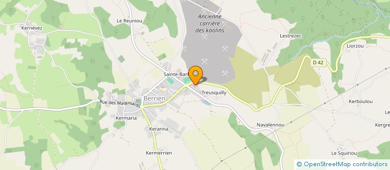 localisation de l'entreprise CAM IMMO  BRENNILIS