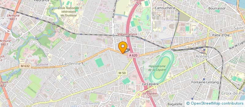 localisation de l'entreprise CAM IMMOBILIER  TOULOUSE