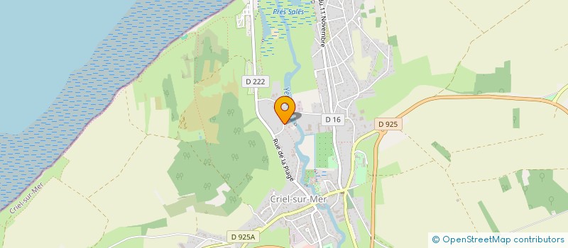 localisation de l'entreprise CAM & KIM  CRIEL-SUR-MER