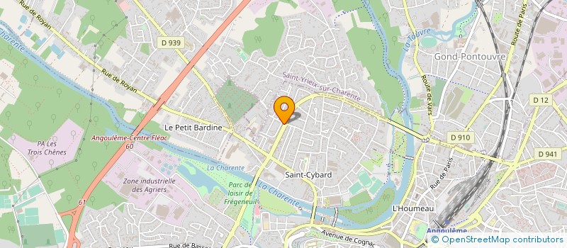 localisation de l'entreprise CAM&LEO AMENAGEMENT à ANGOULEME