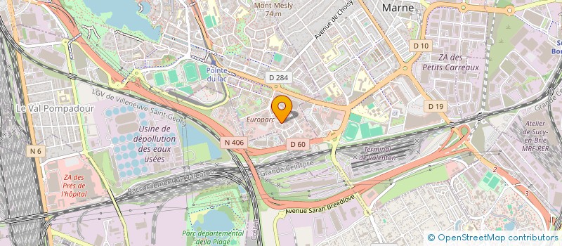 localisation de l'entreprise CAM NETTOYAGE ET RENOVATION  CRETEIL