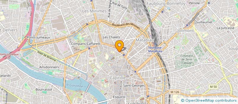 localisation de l'entreprise CAM-PRO DISTRIBUTION à TOULOUSE