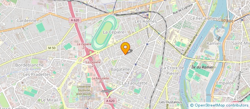 localisation de l'entreprise CAM'S ALIMENTATION à TOULOUSE