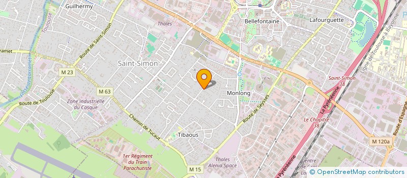 localisation de l'entreprise CAM SECURITE  TOULOUSE