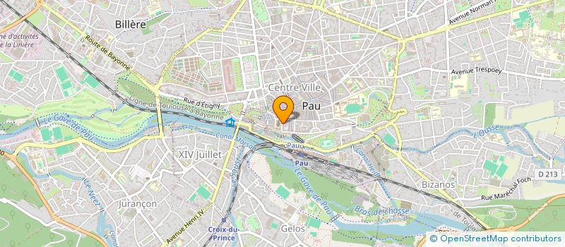 localisation de l'entreprise CAM'Z à PAU