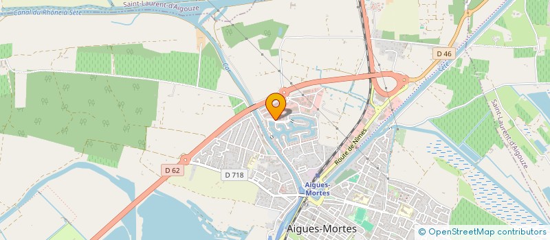 localisation de l'entreprise CAM75  AIGUES-MORTES