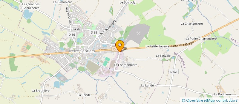 localisation de l'entreprise CAMA 1 à MONTAIGU-VENDEE
