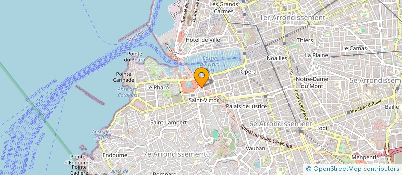 localisation de l'entreprise CAMA à MARSEILLE