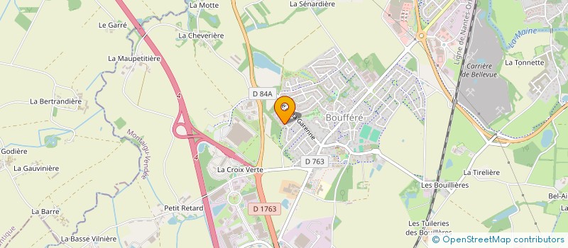 localisation de l'entreprise CAMA à MONTAIGU-VENDEE