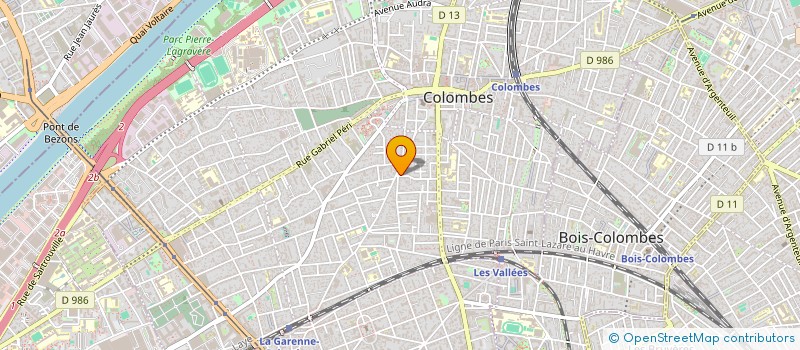 localisation de l'entreprise CAMA à COLOMBES