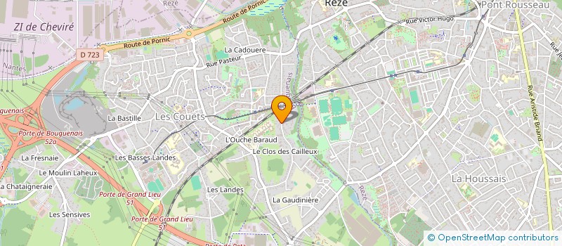 localisation de l'entreprise CAMA EVENT  VERTOU