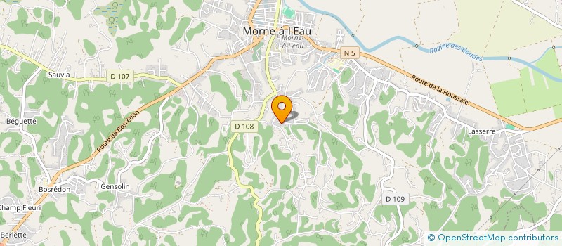 localisation de l'entreprise CAMA PLUS SARL à MORNE-A-L'EAU