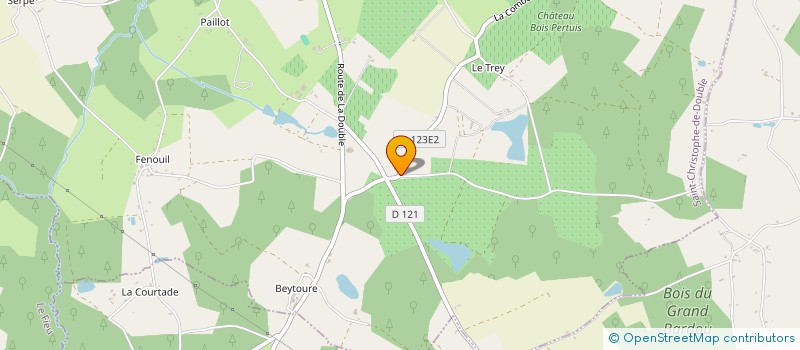 localisation de l'entreprise CAMABAPAS  SAINT-CHRISTOPHE-DE-DOUBLE