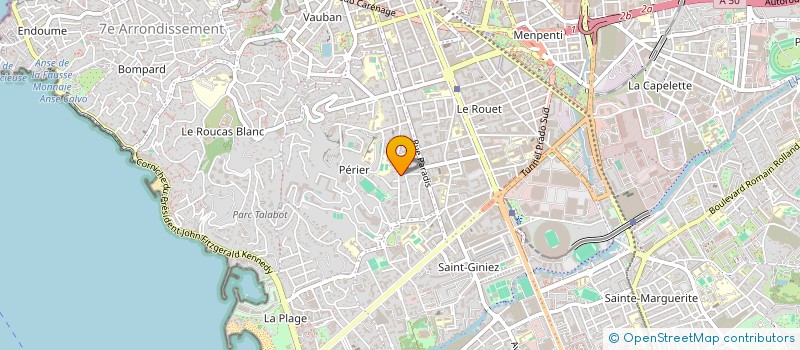 localisation de l'entreprise CAMACHARA & CIE  MARSEILLE