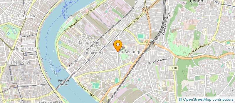 localisation de l'entreprise CAMACLA  BORDEAUX