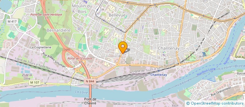 localisation de l'entreprise CAMAD à NANTES