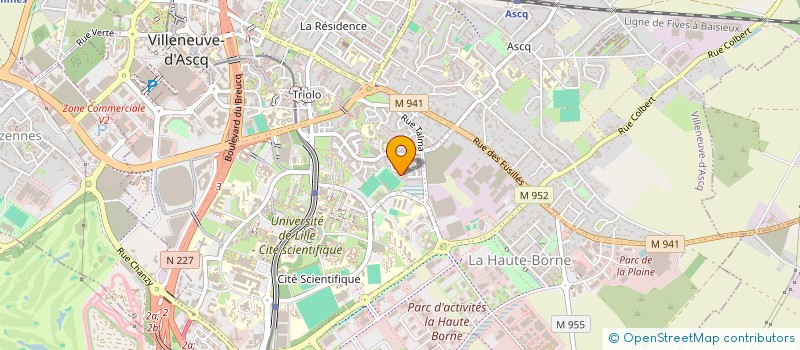 localisation de l'entreprise CAMADAM 1 à VILLENEUVE-D'ASCQ