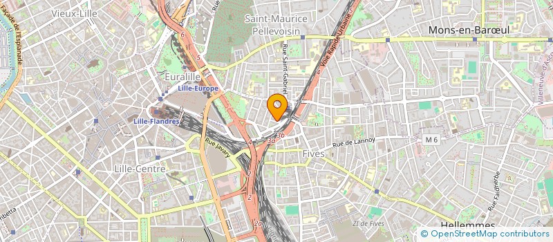 localisation de l'entreprise CAMADEL  LILLE