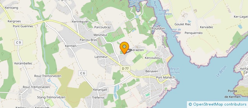 localisation de l'entreprise CAMADIE  NEVEZ