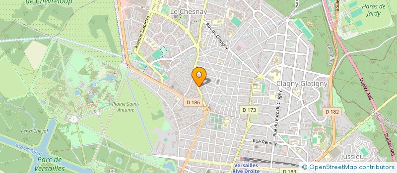 localisation de l'entreprise CAMADIS à LE CHESNAY-ROCQUENCOURT