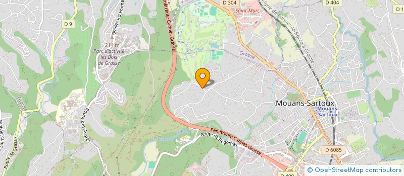 localisation de l'entreprise CAMAE  MOUANS-SARTOUX