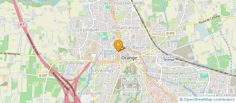 localisation de l'entreprise CAMAEL  ORANGE