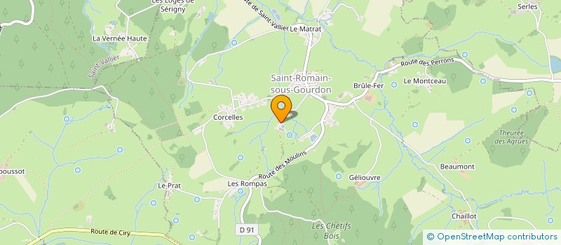 localisation de l'entreprise CAMAEL  SAINT-ROMAIN-SOUS-GOURDON