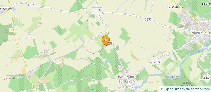 localisation de l'entreprise CAMAEL  PASSAVANT-SUR-LAYON