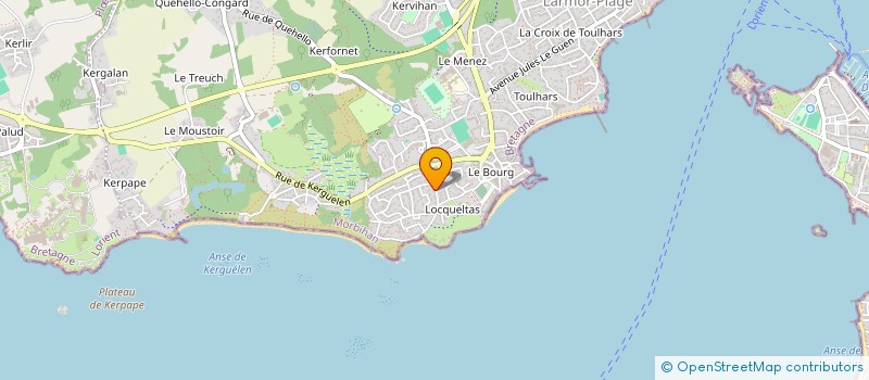 localisation de l'entreprise CAMAFRA  LARMOR-PLAGE