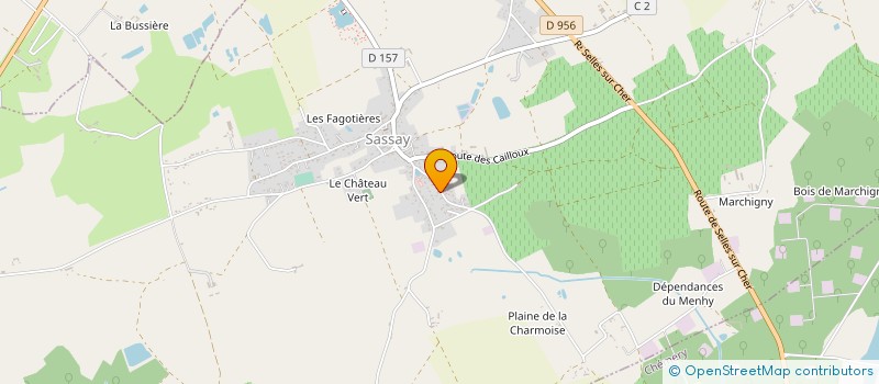 localisation de l'entreprise CAMAFRAL  SASSAY