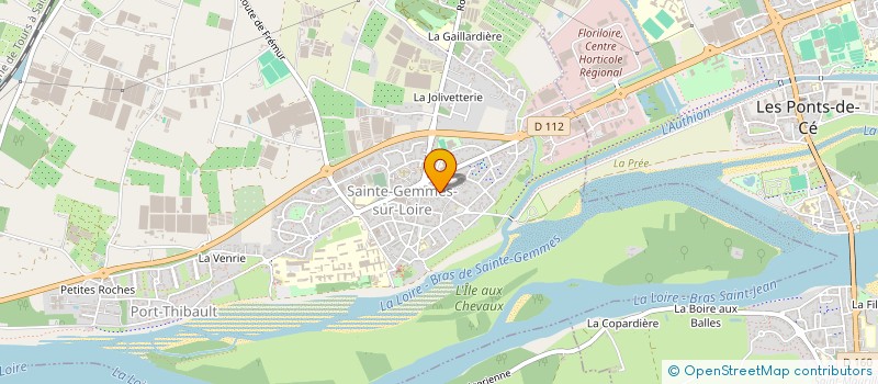 localisation de l'entreprise CAMAG  SAINTE-GEMMES-SUR-LOIRE