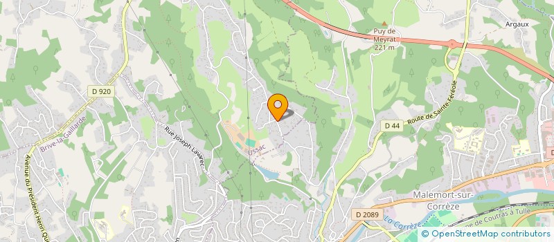 localisation de l'entreprise CAMAGAJO  USSAC