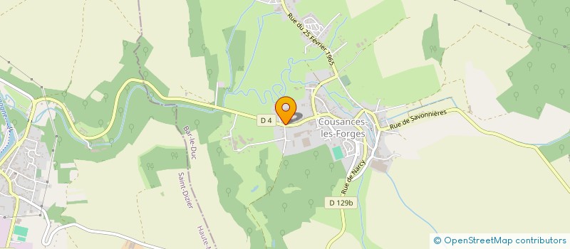 localisation de l'entreprise CAMAIRE à COUSANCES-LES-FORGES