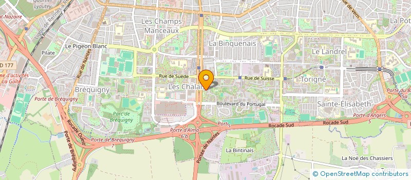 localisation de l'entreprise CAMAJARO  RENNES