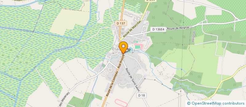 localisation de l'entreprise CAMAJIC  ETAULIERS